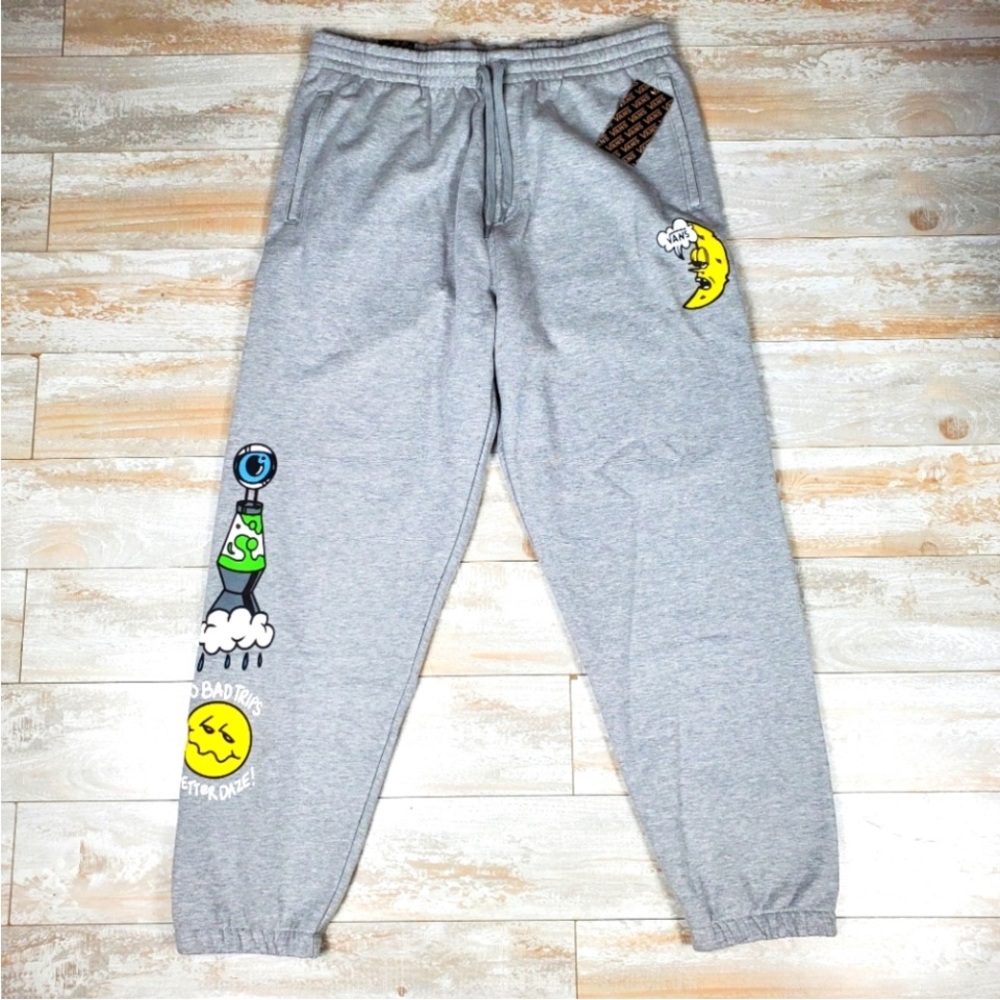 Vans hazy fleece  Jogger Pants with Fun Graphics